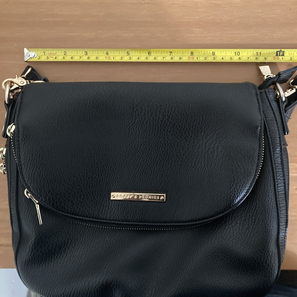 Poppy & Peonies Downtown Crossbody in black - Picture 10 of 12
